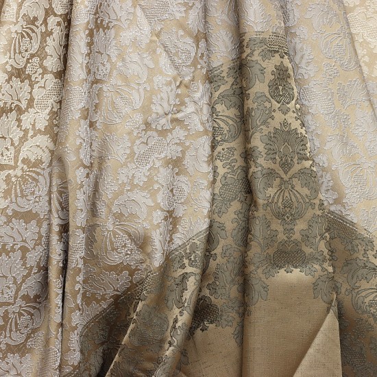  Panel V-70 Damask Wholesale Jacquard Background Curtain Fabrics Living Room and Bedroom Curtains 10 Models  300x300 cm 100% Polyester